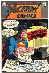 ACTION COMICS #380 1969 DC SUPERMAN LEGION SUPER-HEROES --VG