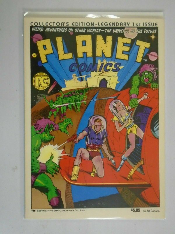 Planet Comics #1 8.0 VF (1984 Blue Dolphin)