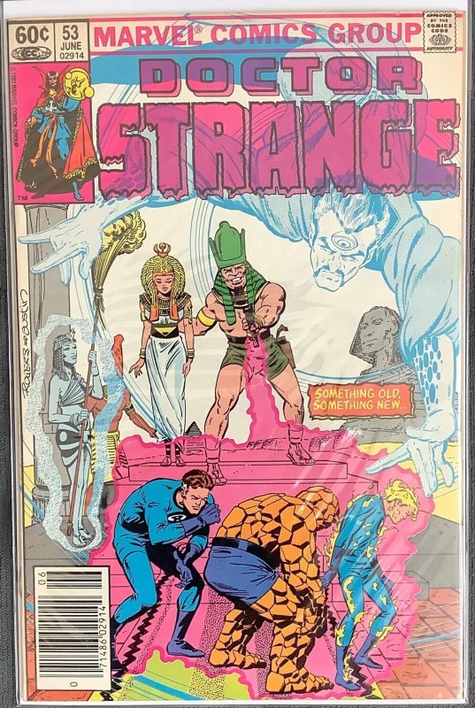 Doctor Strange #53 Newsstand Edition (1982, Marvel) Rama-Tut (Nathaniel Richards