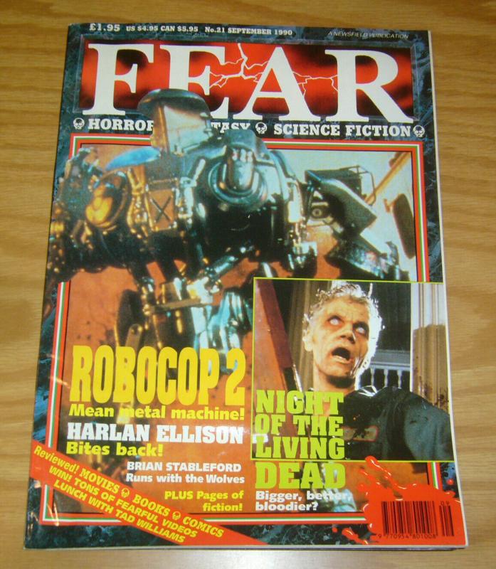 Fear (Magazine) #21 VF; Newsfield | save on shipping - details inside