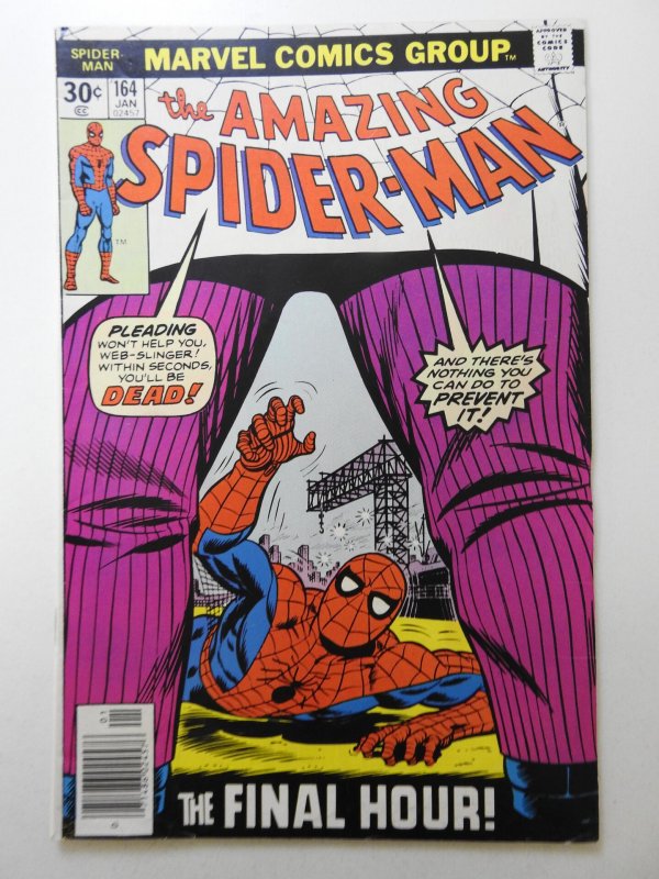 The Amazing Spider-Man #164 (1977) vs The Kingpin! Fine- Condition!