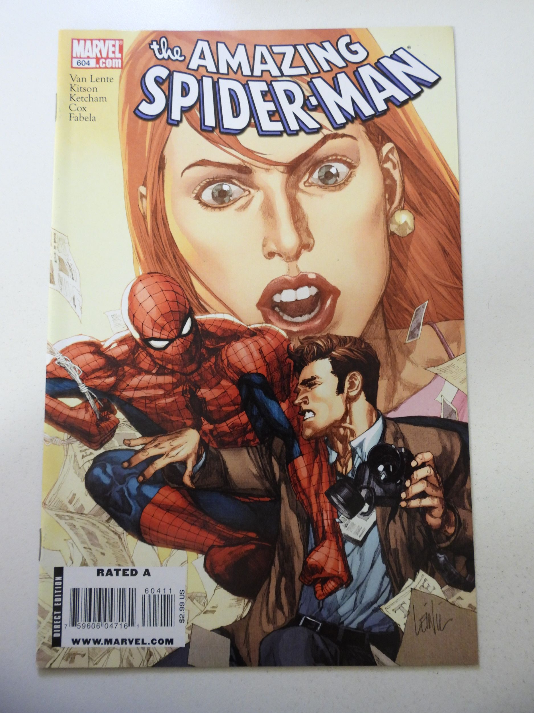 The Amazing Spider Man 604 2009 Vf Condition Comic Books Modern Age Marvel Hipcomic