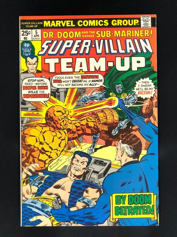 Super-Villain Team-Up #5 (1976) VF/NM 1st Appearance of the Shroud