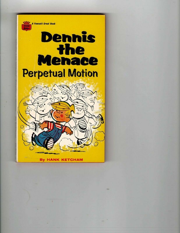 3 Books Bound Girl 70000 to 1 Dennis the Menace Perpetual Motion Vintage JK11 