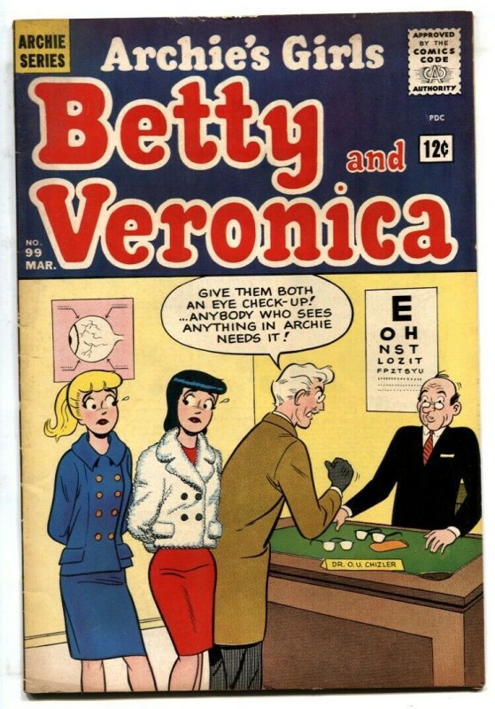 Archie's Girls Betty and Veronica #99 1964- Eyeball cover- FN