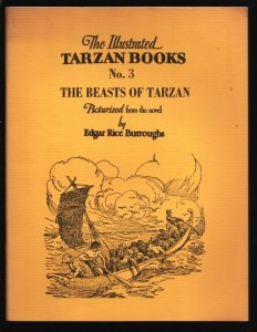 Illustrated Tarzan Books #3 1971-House of Greystone-Beasts of Tarzan-Rex Maxo...