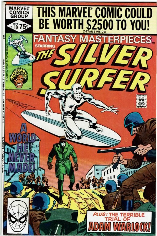 Fantasy Masterpieces #10 Silver Surfer NM-