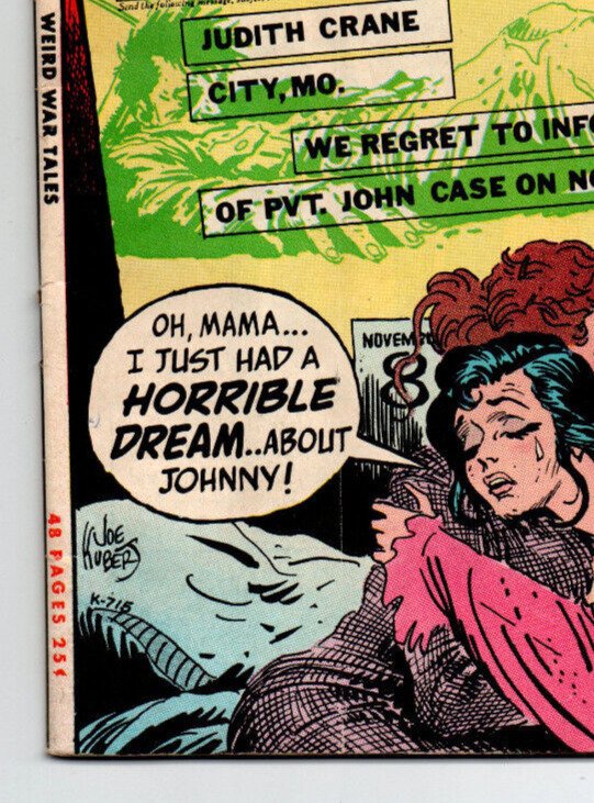 Weird War Tales #2 - Horror - 1971 - VG+