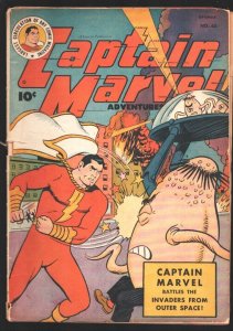 Captain Marvel Adventures #65-1946-Fawcett-Invaders from Outer Space-The Mech...