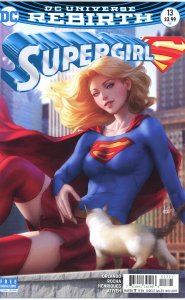 Supergirl 13  Artgerm Cover  9.0 (our highest grade)