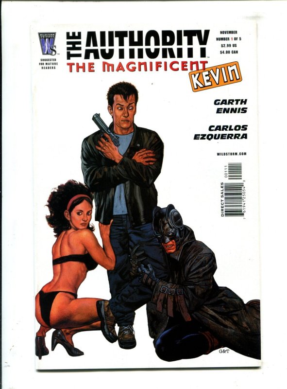 Authority: Magnificent Kevin 5PC LOT #1-5 - Complete Set (8.0) 2005