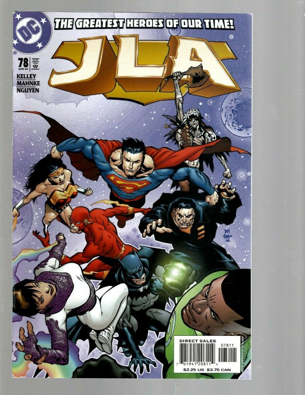 12 DC Comics JLA # 76 77 78 79 80 81 83 84 85 86 88 89 J438