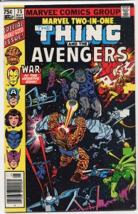Marvel Two-in-One #75 (1981) The Thing