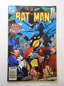 Batman #374 (1984) FN- Condition! stain bc