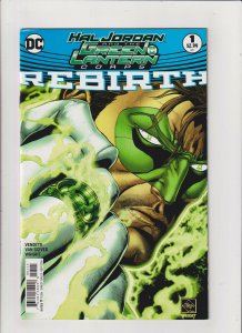 Hal Jordan and the Green Lantern Corps Rebirth #1 VF+ 8.5 DC Comics 2016