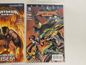 2 Batman and Robin DC Comic Books #1 2 New 52 Annual 79 TJ5