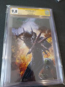 BATMAN WHO LAUGHS #1 CGC 9.8 SS CLAYTON CRAIN SCORPION COMICS EDITION COVER C