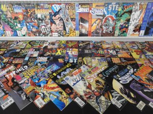 Huge Lot 210+ Comics W/ Spider-Man, Captain America, Thor, Hulk+ Avg Fine Cond!!