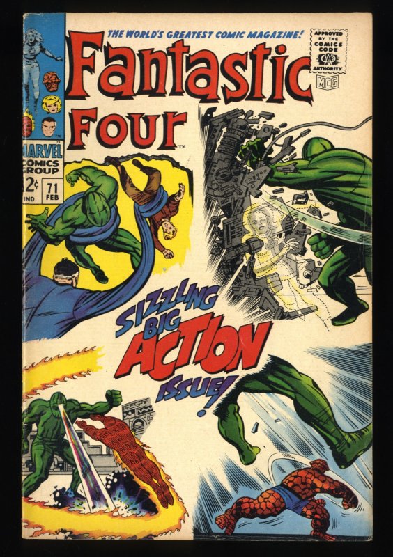 Fantastic Four #71 FN 6.0