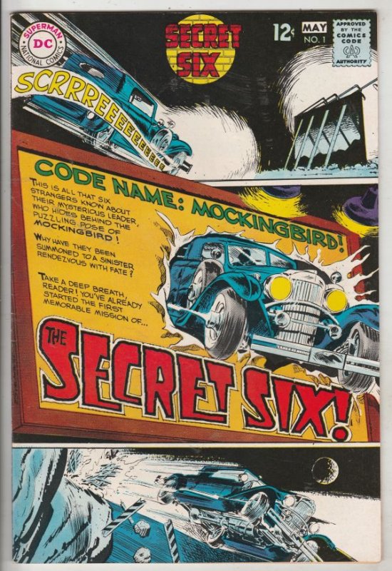 Secret Six #1 (Apr-68) NM- High-Grade Secret Six