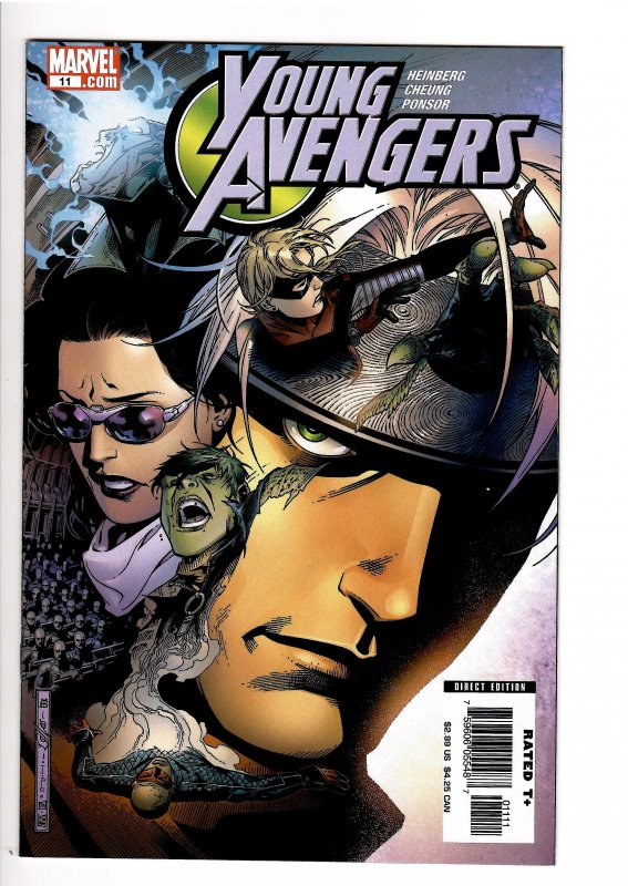 YOUNG AVENGERS 11,12 ;NM (2005);PRO SPEC HOT 10;1st KATE BISHOP AS HAWKEYE;