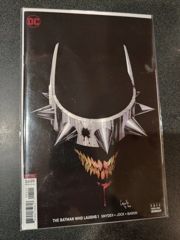 BATMAN WHO LAUGHS #1 JOCK VARIANT COVER