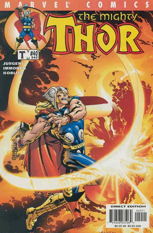 Thor (Vol. 2) #40 VF/NM; Marvel | save on shipping - details inside
