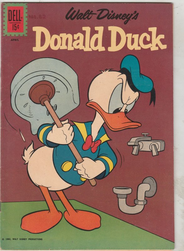 Donald Duck #82 (Mar-62) VF- High-Grade Uncle Scrooge, Gyro Gearloose!