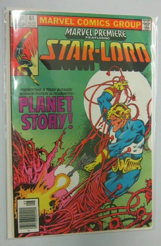 Marvel Premiere #61 Newsstand Star-Lord 6.0 FN (1981)