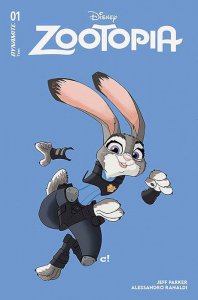 Zootopia (Dynamite) #1T VF/NM ; Dynamite | FOC 1:5 Variant Foil Disney Negative 
