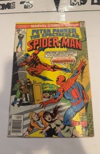 The Spectacular Spider-Man #1 (1976) tarantula cover wear/crease