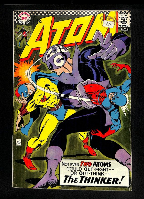 Atom #29 1st Golden Age Atom in the Silver Age!