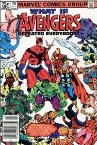 What If ? (Vol. 1) #29 (Newsstand) FN ; Marvel | Avengers
