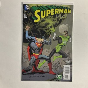 Superman 44 2015 Signed by Kevin Nowlan DC Comics Variant NM near mint