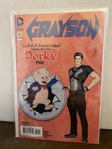 Grayson #14  9.0 (our highest grade)  2016  Looney Tunes Variant!