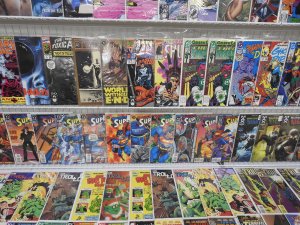 Huge Lot 140+ Comics W/ Superman, Trinity, Moon Knight, +More! Avg VF- Cond!