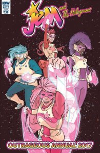 Jem And the Holograms Annual #2A VF/NM ; IDW | 2017 Sub