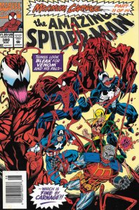 Amazing Spider-Man, The #380 (Newsstand) FN ; Marvel | Maximum Carnage 11