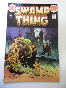 Swamp Thing #4 (1973) VG Condition