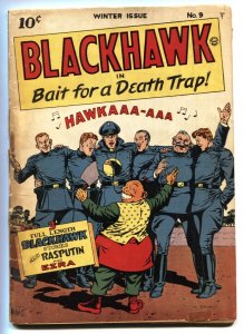 Blackhawk #9  1944 - Quality  -G - Comic Book