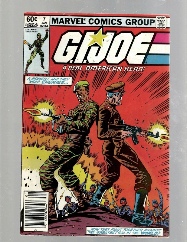 Lot of 12 G.I.Joe Marvel Comic Books #4 5 7 8 9 10 19 22 29 30 31 49 GB2
