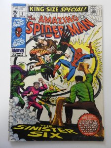 The Amazing Spider-Man Annual #6 (1969) VG+ Condition moisture stain