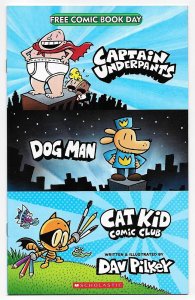 FCBD 2022 Captain Underpants Dog Man Cat Kid Comic Club Unstamped (Scholastic))