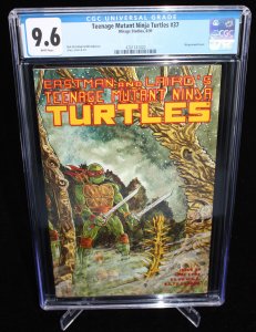 Teenage Mutant Ninja Turtles #37 (CGC 9.6) Wraparound Cover - 1991