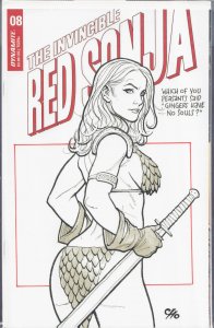 The Invincible Red Sonja #8 Cover D (2022)