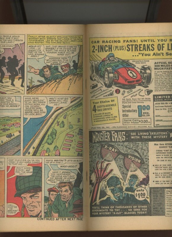 (1965) Sgt. Fury #15: SILVER AGE! TOO SMALL TO FIGHT, TOO YOUNG TO DIE! (4.0)