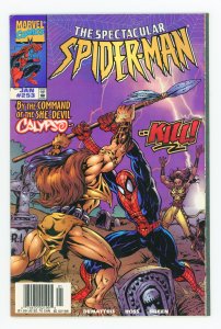 Spectacular Spider-Man #253 J.M. DeMatteis Kraven Calypso Newsstand NM-