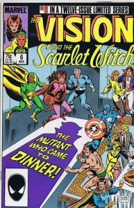 Vision and the Scarlet Witch #6 ORIGINAL Vintage 1986 Marvel Comics Wandavision