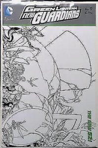 Green Lantern New Guardians #9 Variant Cover DC Comics