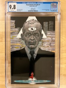 The Department of Truth #1 Sad Lemon Comics Cover (2020) CGC 9.8